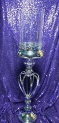 Büyük Metal kral şamdan(77,5cm) ALTIN ORTA