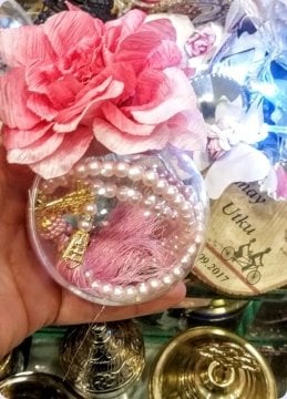 Şeffaf Mika Top Küre (12 -14 - 16 Cm)