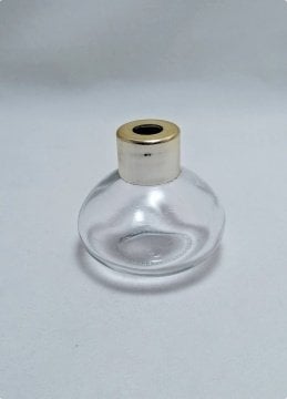 20 Li Mini Yayvan Kubbe Oda Kokusu Şişesi 50 cc / Pvc Kapak