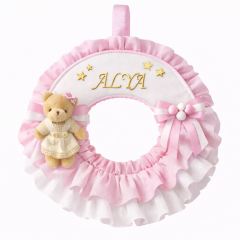 Fırfır dekorlı Kapı süsü