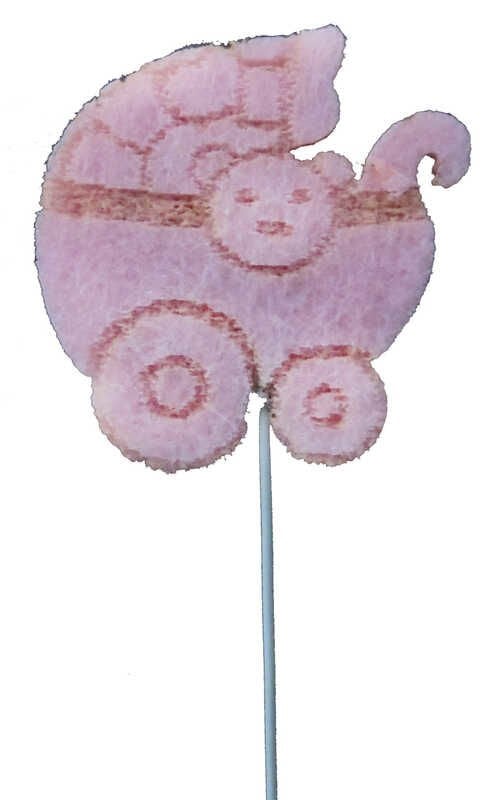 KEÇE PUSETLİ VE  TELLİ PEMBE P50-200