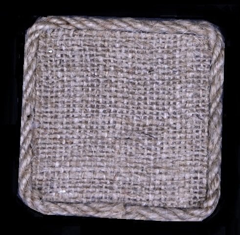 KARE  mıknatıslı çuval süs