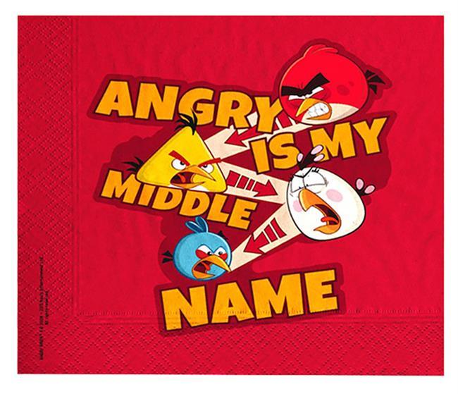 16 Lı Angry Birds Kağıt Peçete