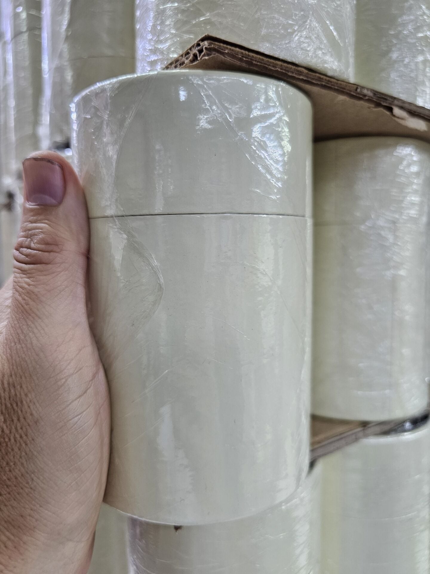 Silindir karton kutu