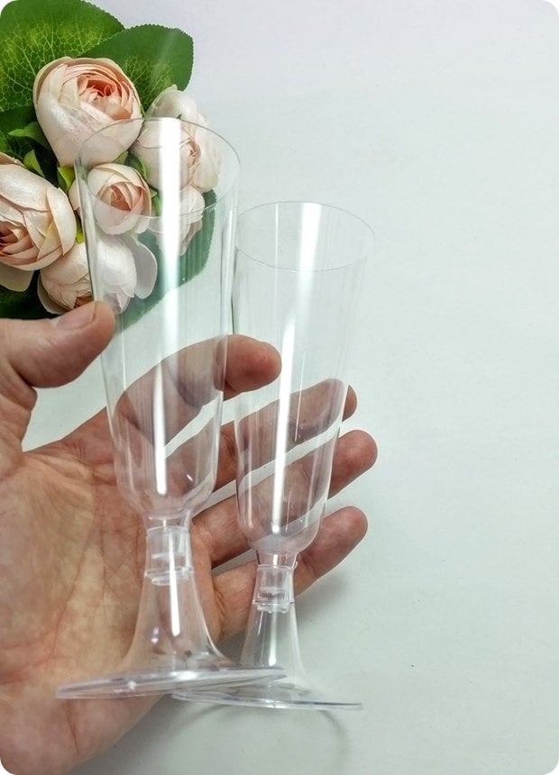 6 Lı Mika Şerbet ve ŞAMPANYA & Şarap Bardak (kadeh)