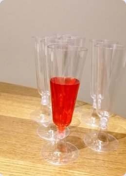 6 Lı Mika Şerbet ve ŞAMPANYA & Şarap Bardak (kadeh)