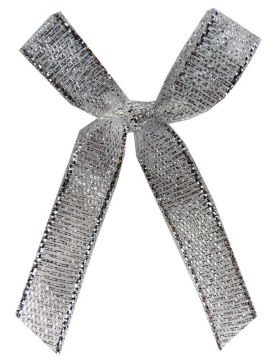 FİYONK HAZIR SATENDEN 1CM GÜMÜŞ