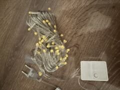 10m 100 Led Damla Uçlu Gün Işığı Şeffaf Kablo MZ-17-4