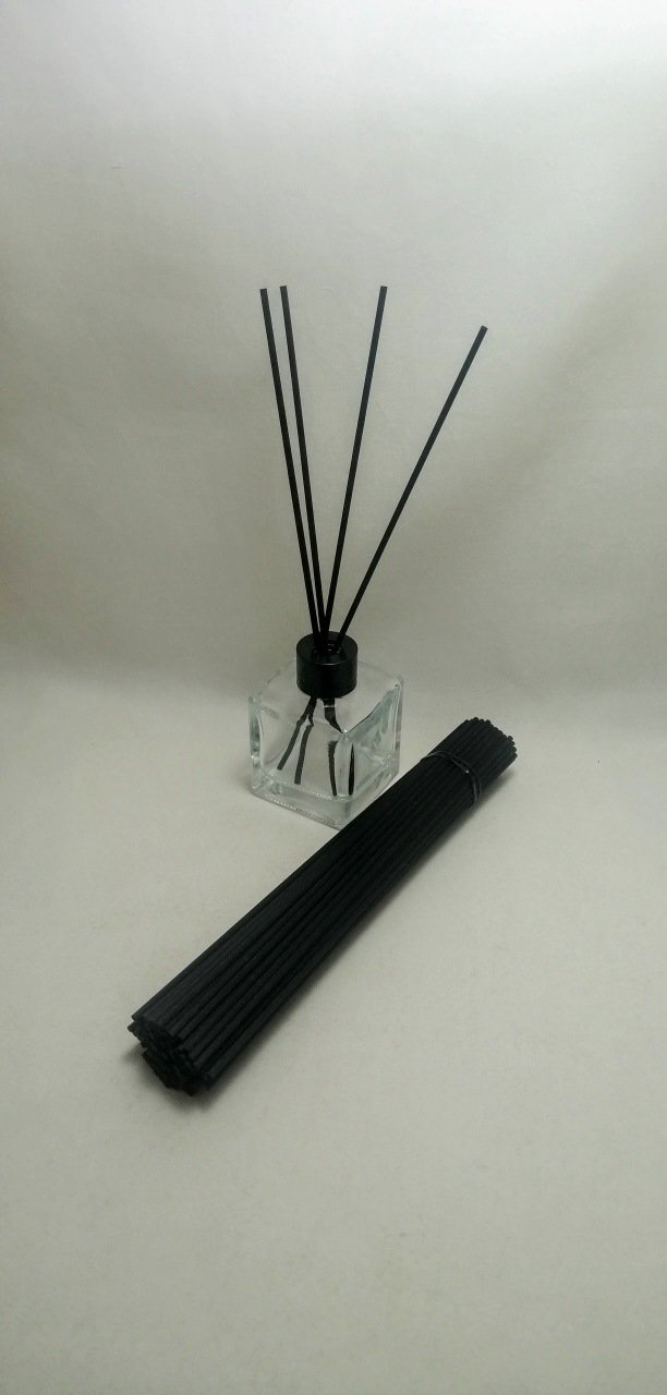 24 Cm Siyah Fiber Bambu Çubuk (Koku Şişesi İçin)