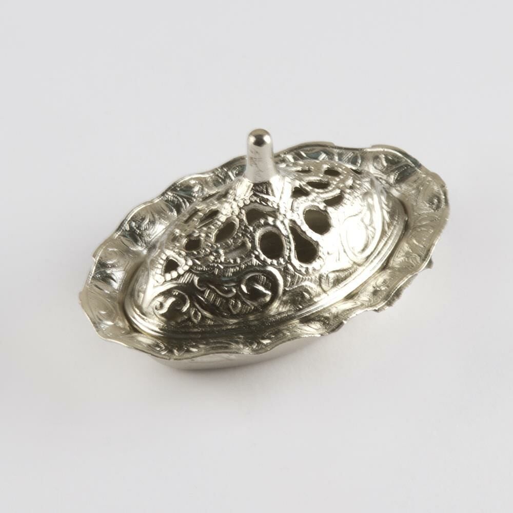 20 Li Üzeri Delikli Küçük Metal Lokumluk Oval (7x5 cm)