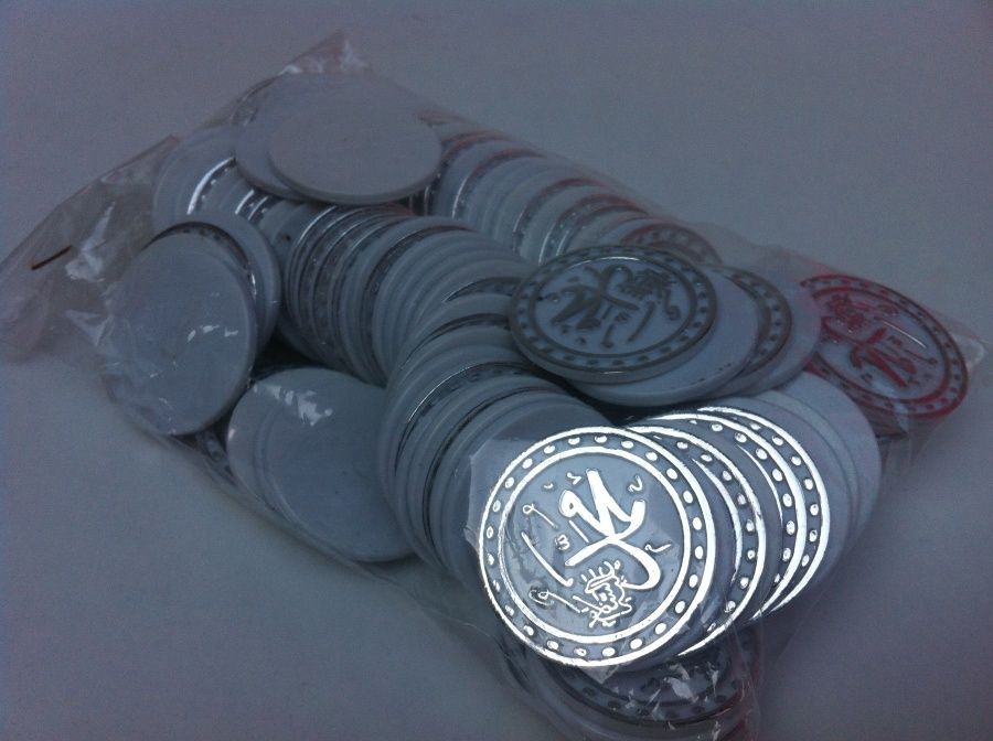 100 lü pvc (allah&muhammed yazılı) obje Lacivert