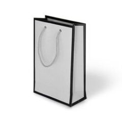 24 Lü 11x16,5cm Kenarı Çerçeveli Karton Çanta