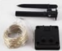 SOLAR Peri Led 20m 200 Led RGB