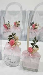 50 Lİ 10X12 CM ASETAT ÇANTA ŞİŞE VE HEDİYELİK KUTUSU