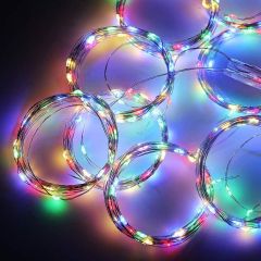 Tel Perde Led 3*3m 300 Led RGB