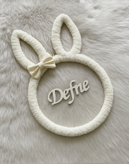 Pleksi tavşan şeklinde kapı süsü