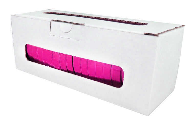 RAFYA METALİZE PEMBE 25 MT 8 MM PK:20 RULO KL:500