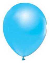 BALON METALİK DÜZ 5 İNC AÇIK MAVİ PK:100 KL:36