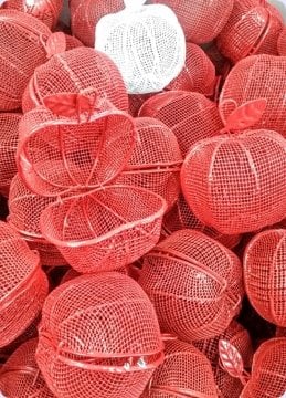 20 li Metal / Tel Elma Şeker Objesi