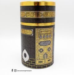 Büyük silindir karton kutu SIYAH