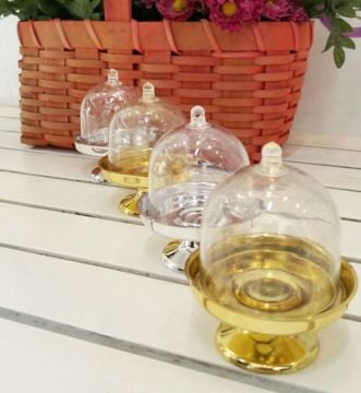 12 Adet Cup Cake Fanus Mika Kutu