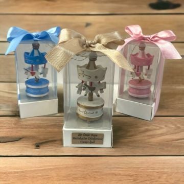 20 Adet Süslü Atlı Karınca MAVI