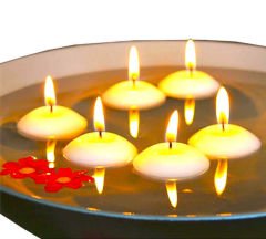 MUM TEALIGHT YÜZEN MUM BEYAZ PK:20 KL:72