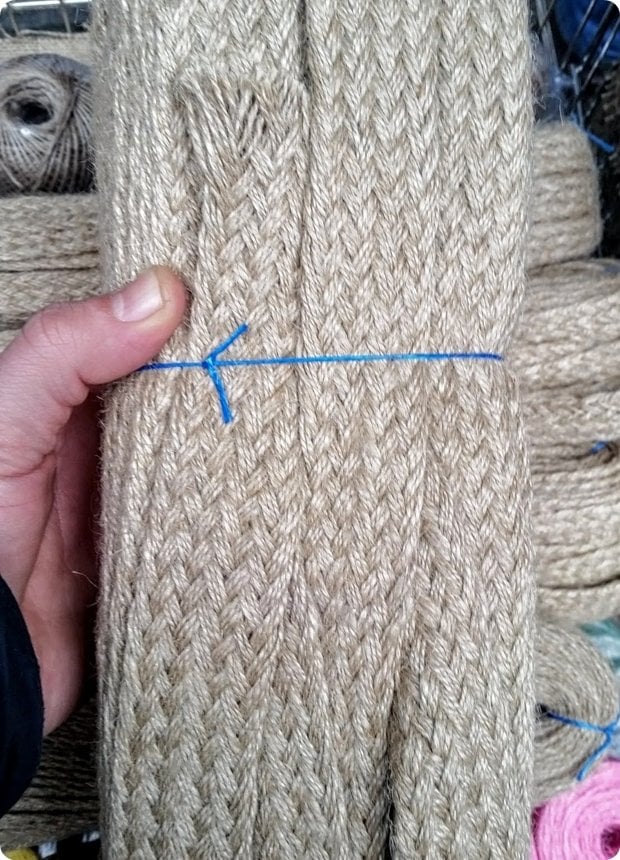 25 Metrelik Örgü Natural Jüt İp