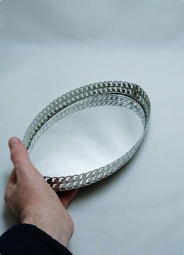 Orta boy oval & yuvarlak parti malı tepsi