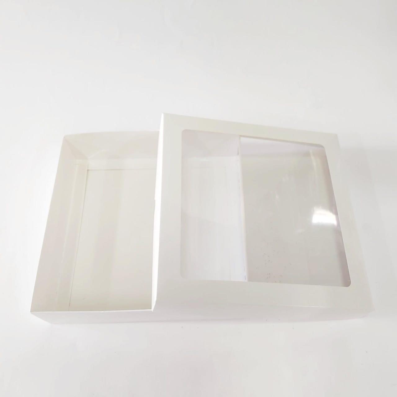 20x20x5 cm Asetat Pencereli Karton Kutu