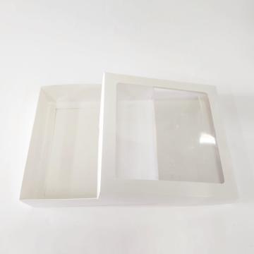 20x20x5 cm Asetat Pencereli Karton Kutu