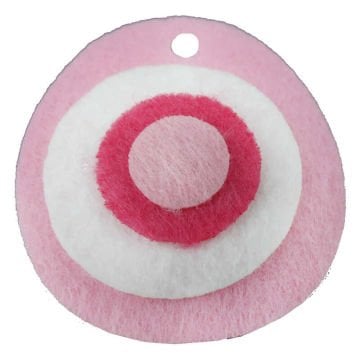 KEÇEDEN NAZAR BONCUĞU PEMBE P50-100