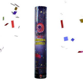 KONFETİ KARNAVAL METAL TÜP  30CM PK:1 KL:100