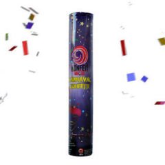 KONFETİ KARNAVAL METAL TÜP  30CM PK:1 KL:100